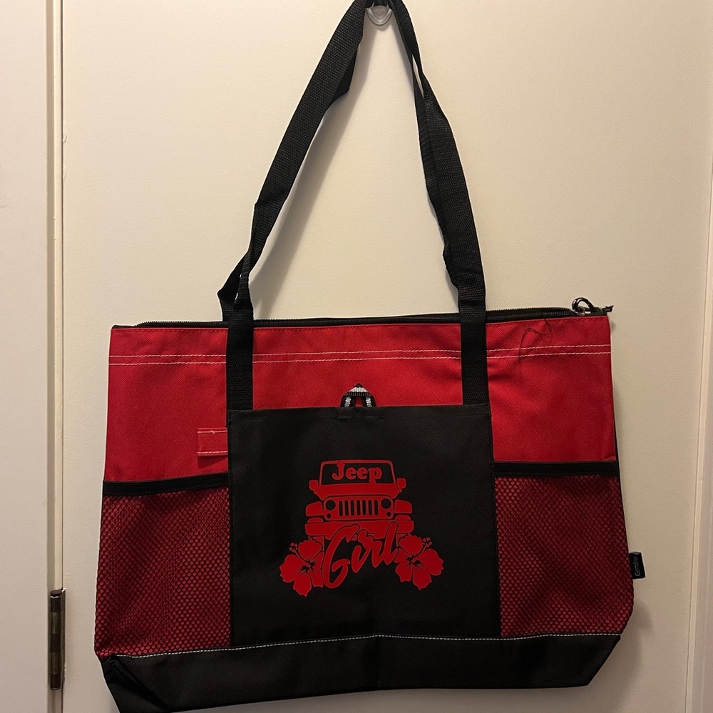 Jeep tote bag.
